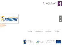 Tablet Screenshot of mojaforma.pl